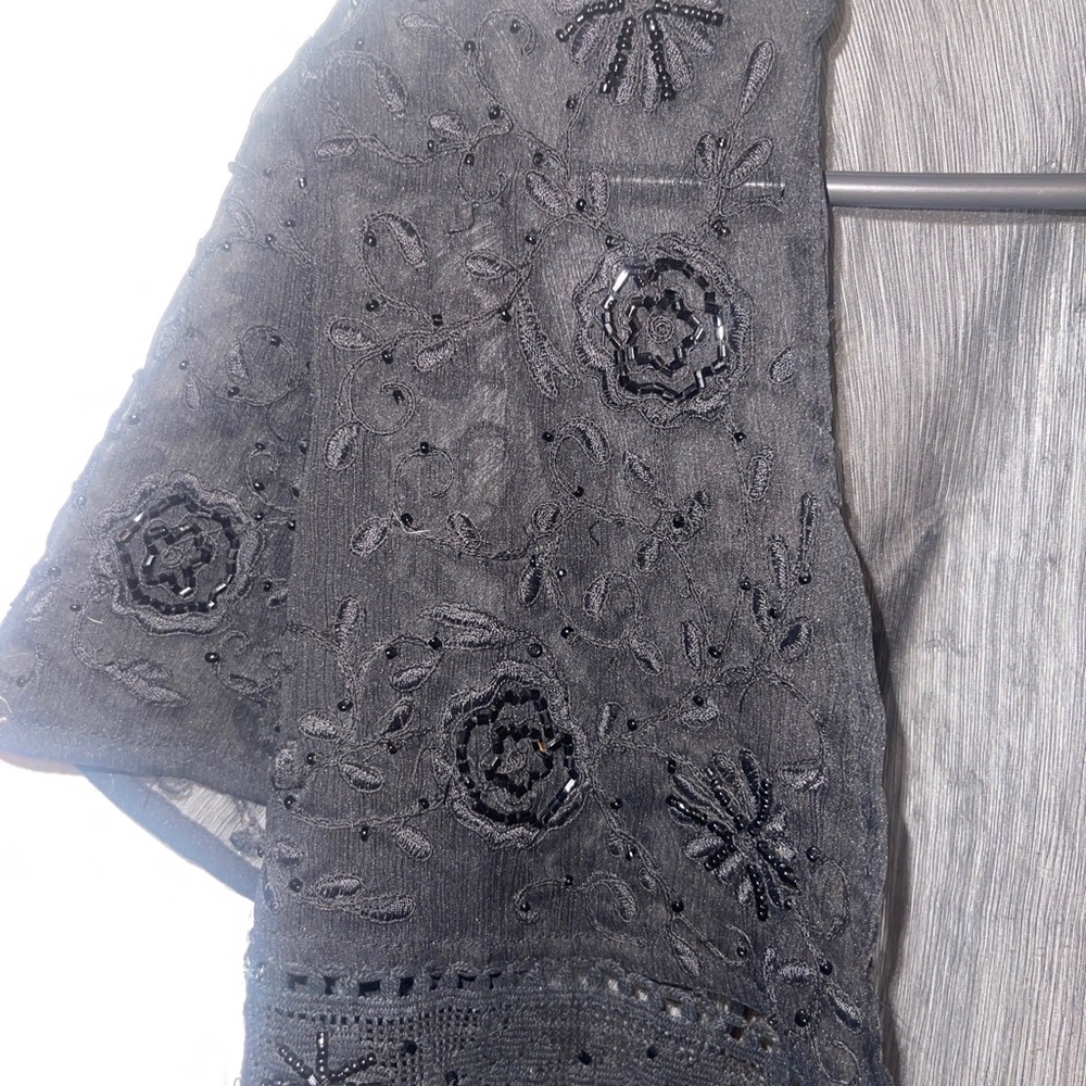 cejon cropped embellished embroidered bolero